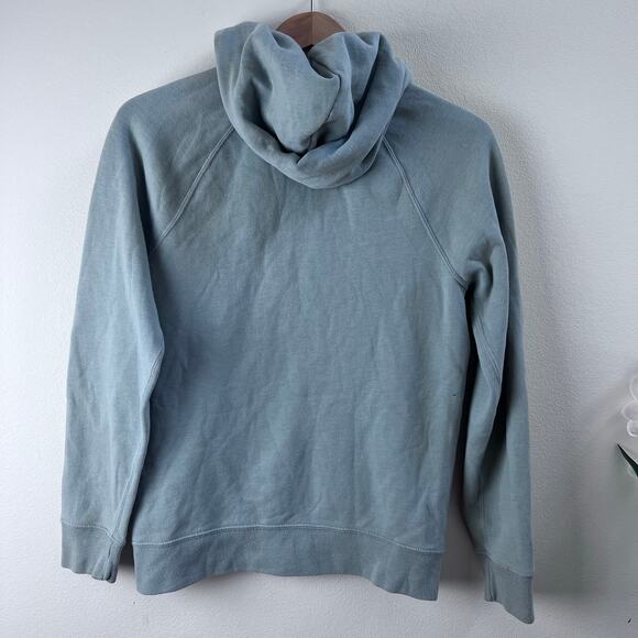Abercrombie & Fitch Hooded Full Zip Up Sweater Size XS Teal Blue Green - Picture 2 of 7